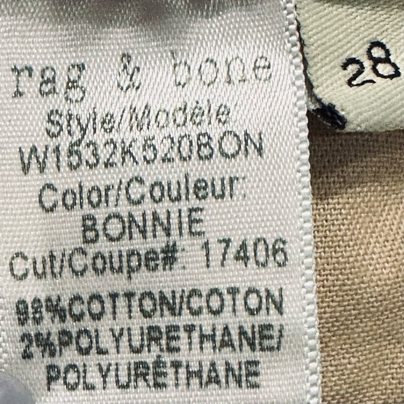 💙 RAG & BONE Bonnie High-Rise Skinny Jeans | Women's 28 | Authentic NYC Denim💙 - Picture 5 of 9